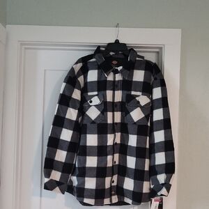 Dickies Black Quilted Jacket Lining